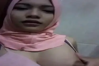 Dokumentasi Ukhti Hijab Pink Cantik Bersantai